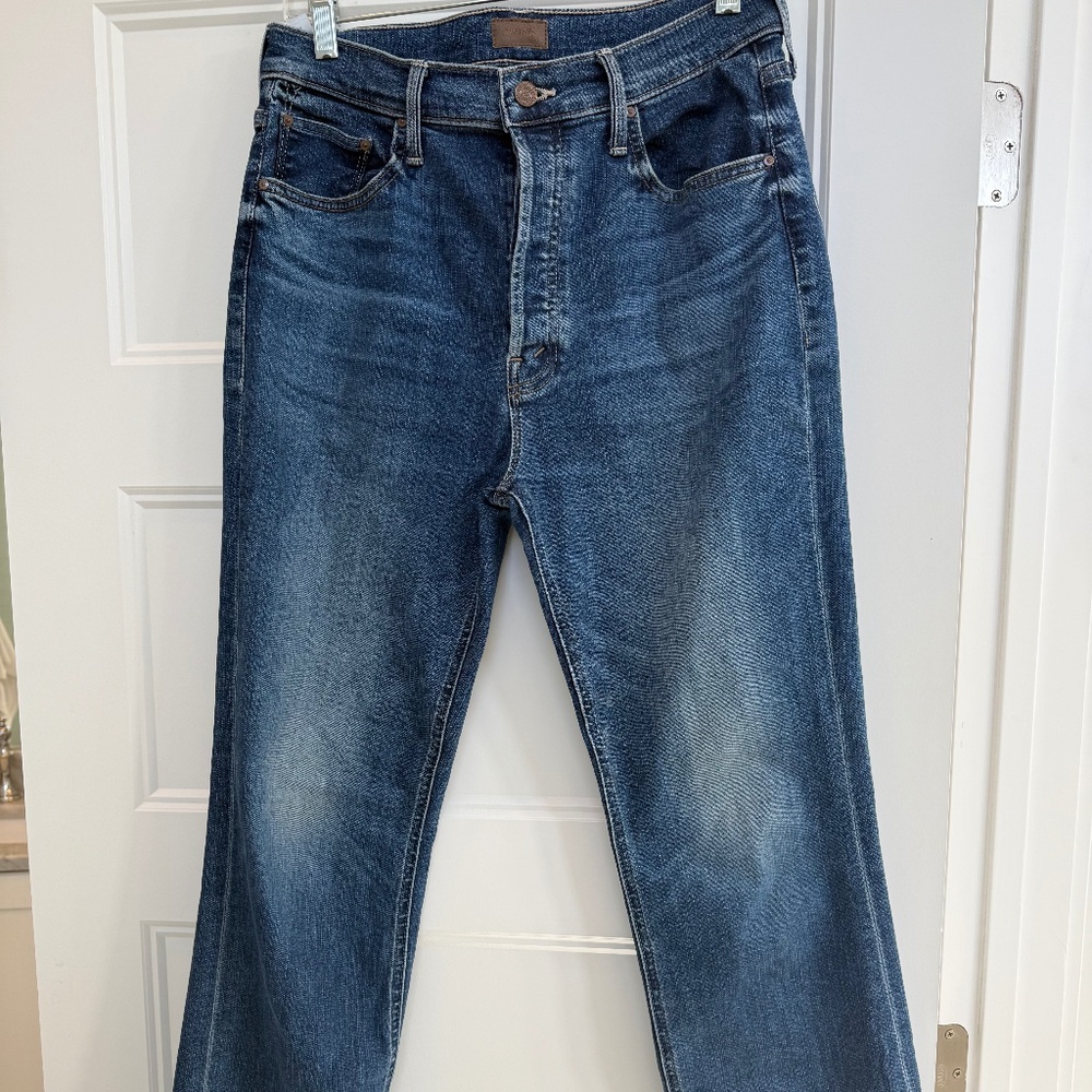 MOTHER “The Tripper” High-Rise Flood Jeans in Size 29
